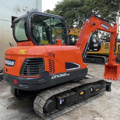 China DX55 DH55 Excavadora Doosan Usada Mini Excavadora de 5 toneladas de segunda mão à venda