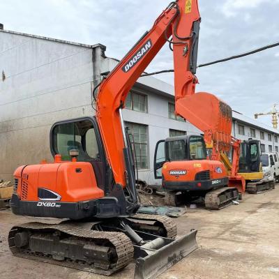 Cina Buona usata Doosan Dx60 Dx75 Dx150 Dx225 Dh60 Dx300 Crawler Escavatore idraulico in vendita