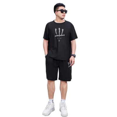 China QUICK DRY Jogger Hoodie And Shorts Set For Men Shorts And T Shirt Sets for sale