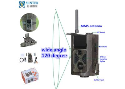 Cina infrarosso 1080P uno smtp GPRS di 120 di grado di ampia vista di Digital MMS d'esplorazione della macchina fotografica in vendita