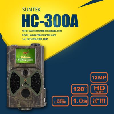 중국 SuntekHC-300A 12MP 1080P 조정가능한 PIR 동의 탐지 940nm 보이지 않는 야간 시계를 가진 소형 난조 길 사진기 판매용