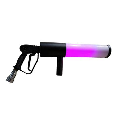 China Hot Sale Weddings Carbon Dioxide Gas Column Gun with RGB LED for Disco DJ Pun Wedding Party LED Effect Equipment CO2 DJ Gas Cannon for sale