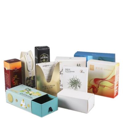 China Recyclable Printing Paper Retail Packaging Box Recyclable Cosmetic Body Care Products Skin Care Products Package Box Design for sale