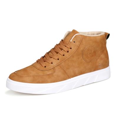 China Factory Wholesale Low MOQ Anti Smell Youth Anti Smell Style Maten Boot Light Canvas Leather Cool Sneakers For Men for sale