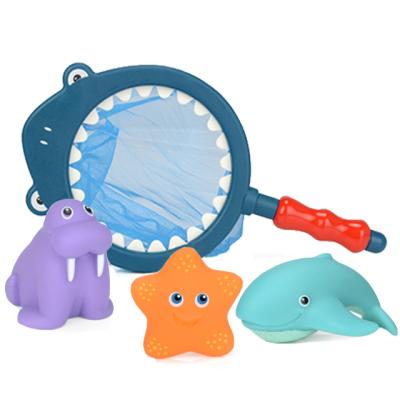 China Bath Toy Baby Bath Toys Cartoon Marine Animals Kids Bathtub Squirts Toys Bathtime Fun Study and Education Toys for Toddlers for sale