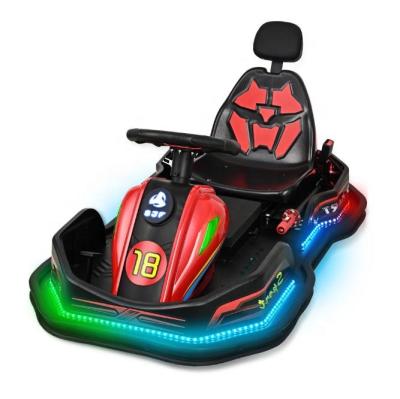 China Electric Go Karts Adults Go Karts Kid's Birthday Gifts Toy Big Battery Go Karts Front 8 Inch for sale