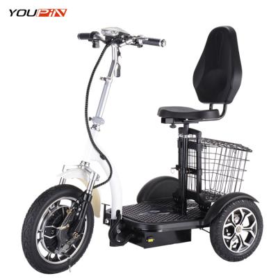 China Passenger Adults / Elderly Electric Scooters Used 3 Wheel Electric Tricycle For Handicapped for sale