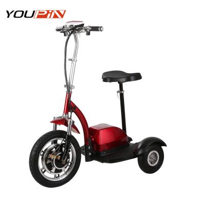 China Passenger 3 Wheel Electric Scooter Kick Mobility E Scooter Patinete Electrico Moped Adult Disabled Tricycles Electric Scooter For Sale for sale