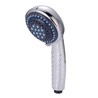 China Without Slide Bar Bathroom Pressurized High Pressure Waterfall Rainfall Hand Shower Head Faucet for sale