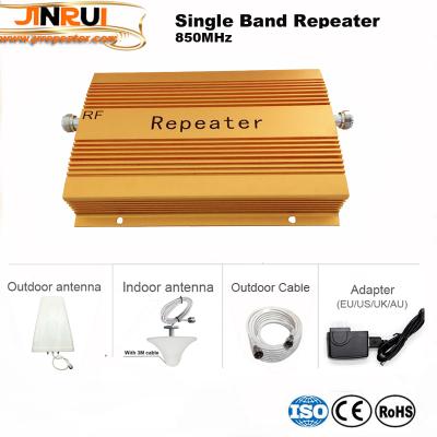 China cdma 850 cdma 850 cdma umts gsm repeater signal cell phone amplificador 2g 3g full signal booster 850Mhz kit 195*110*25mm for sale