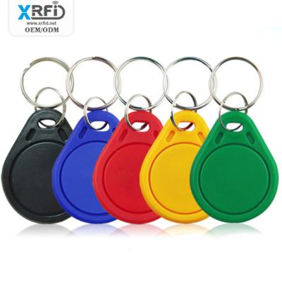 China Waterproof / Waterproof ABS03 in 125KHz TK4100 ABS RFID KeyFob RFID Keychain Keyholder Stock Printable Key Fob For Rental Apartments for sale