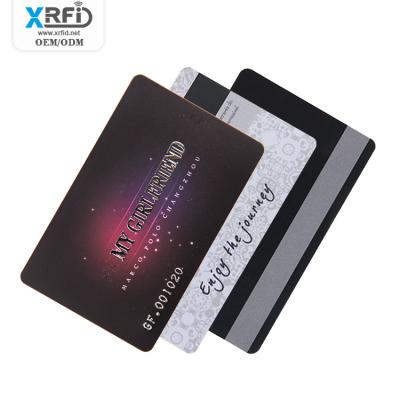 China OEM Basic Manual Charging Capacity Magnetic Stripe PVC IC Card Chip Magnetic Stripe Cards/White Cards Credit Card/ID Card for sale