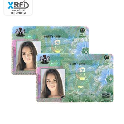 China High Quality Waterproof/Waterproof Identification ID Card Pakistan National ID Card for sale