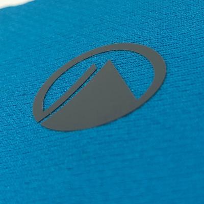 China Custom printed logo 3d silicone heat transfer garment sustainable clothing t-shirt sportswear clothing rubber label for sale