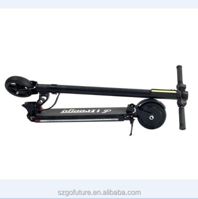 China High quality adult Shenzhen carbon fiber e-scooter 36V 6.6AH foldable lithium battery for sale