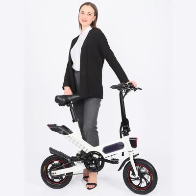 China 36v 350w standard folding leisure electric bike with hidden battery for sale