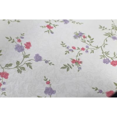 China New Contemporary Style Hot Selling Texture Roll 3d Flower Pattern Self Adhesive Vinyl Wallpaper for sale