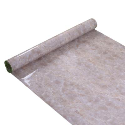 China Hot Selling Waterproof Self Adhesive Waterproof Marble Wallpaper For Kitchen Countertops Cabinet Furniture for sale