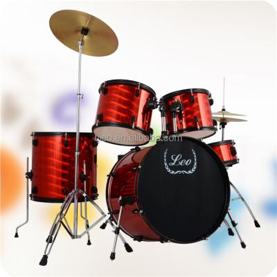 China Metallic PET Laser Red Color L-1510 Drum Set for sale