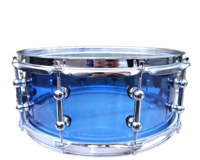 China Acrylic PET Trap Drum With Tube Holders Blue Color for sale