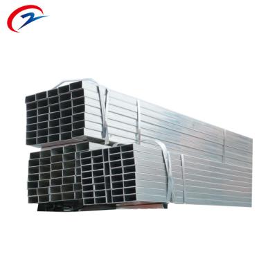 China Pipe 1x1 fluid inch pre galvanized steel pipe size 25x25mm astm a500 square erw grade b square tube for sale