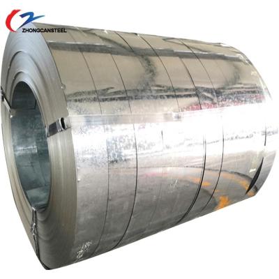 China Roof Spangle Zero Hot Dipped Zinc Galvanized Steel Metal Strip Narrow for sale