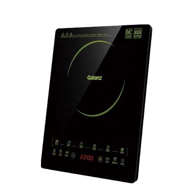 China Appointment Touch Screen Button Black Panel Crystal Household 8 - Vitality Level Control Quality Battery Smart Stove for sale