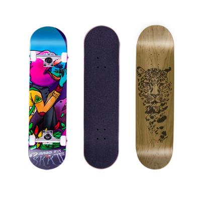 China Professional Skater Shop For Complete Canadian Maple Profesional Double Rocker Skateboards Independent Truck Wheels for sale