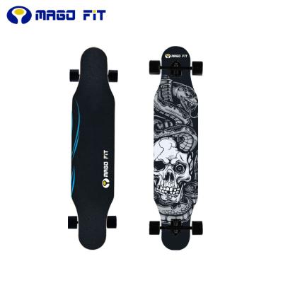 China Professional Factory Street Experience 12years OEM ODM FIT 12years MAGO Skater Longboard Skate Board Designs Tiny Skateboard for sale