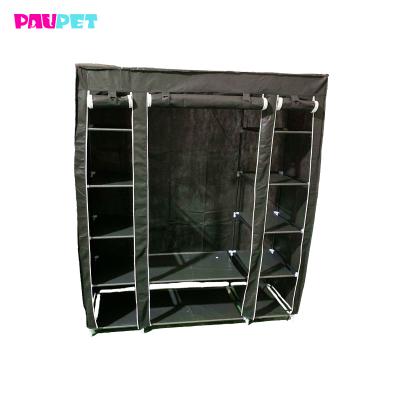 China Hot Selling Nonwoven Collapsible Wardrobe Foldable Easy Assemble for sale