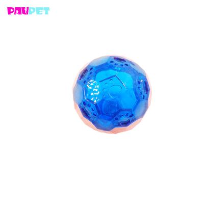 China Durable Colorful Soft Ball Stocked Eva Custom Dog Ball Pet Chew Toy for sale