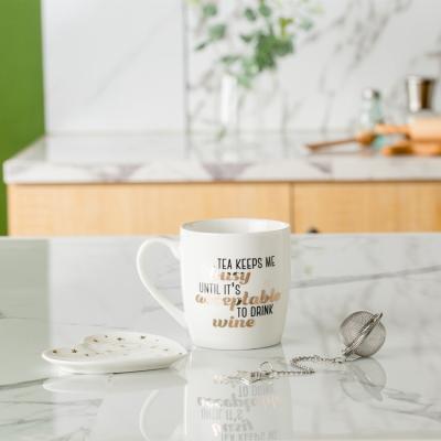 China High Quality Cheap Viable White Saucer Heart Shaped Breakfast Price Custom Ceramic Coffee Mug With Gift Box for sale