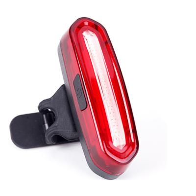 China USB Charging Waterproof Bicycle Riding Light Led USB Rechargeable Mountain Bicycle Cycling Rear Light for sale