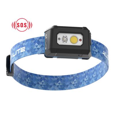 China SAL 200 LM Water Resistance Free Samples Emergency SOS Emergency High Power Outdoor Dimming Stepless Rechargeable Led Headlight for sale