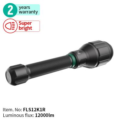 China SAL 12000 Lumens Rechargeable Powerful Camping Torch Light Super Bright LED Flashlight for sale