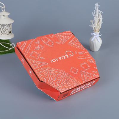 China Biodegradable Pizza Box Paper Packaging Food Takeout Packaging Box Plus Hard Corrugated Color Printing Box for sale