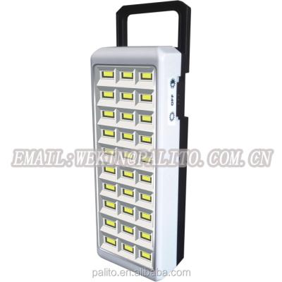 China Camping design 30 pcs smd led rechargeable emergency light for sale