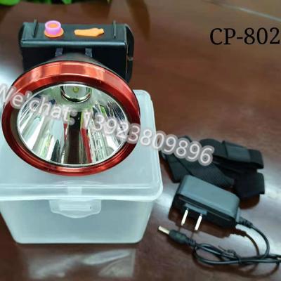 China Camping Palito Headlamp Led Headlight 3W LED Rechargeable Waterproof Headlamp With 18650 Lithium Battery CP-802 for sale