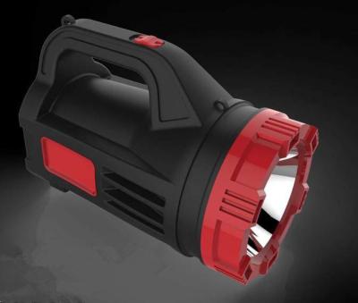 China NEW ABS DESIGN LED SPOTLIGHT 8W LED FLASHLIGHT LARGE SIZE PA-218 RECHARGEABLE RECHARGEABLE FLASHLIGHT for sale