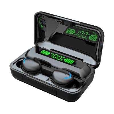 China In-Ear F9-5c Tws V5.1 9d Earphone 9d Waterproof Earbuds Stereo Sports Gaming Headset True Wireless Earbuds With Charging Case for sale