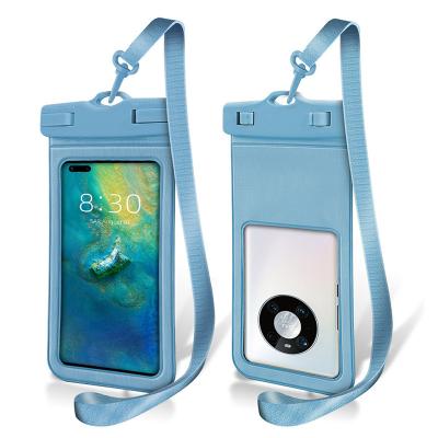 China Special New Design Waterproof PVC Sports Mobile Phone Transparent Large Drift Diving Swimming Bag for sale