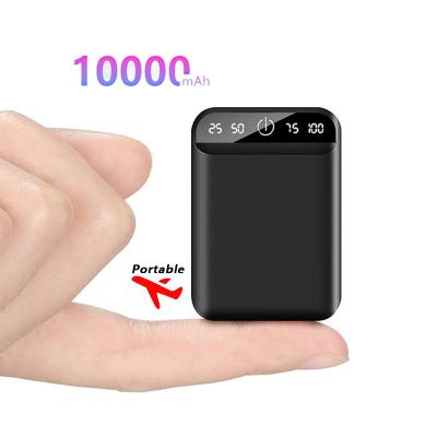 China New Arrival High Capacity Support Charging Mini Portable Powerbank 10000mAh Fast Charger For iPhone Power Bank Custom Accept for sale