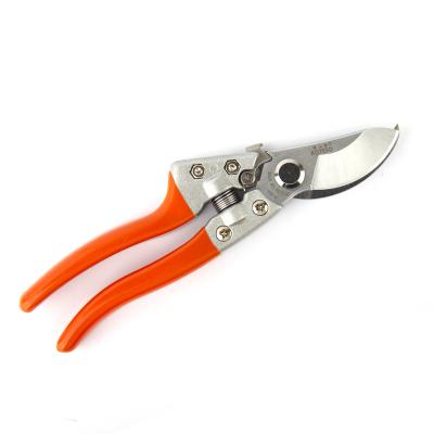 China Stainless Steel Anti-skid Professional Orchard Handle Floral Pruner Scissors Shears Gardening Tool Shears for sale