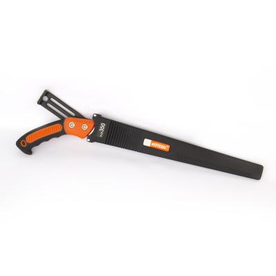 China Comfortable wooden handle and non-slip small portable woodworking hand saw for sale