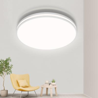 China Simple install indoor high quality led ceiling light 20W 4000K 180 degree for no beam angle no flicker stable output led around ceiling light for sale