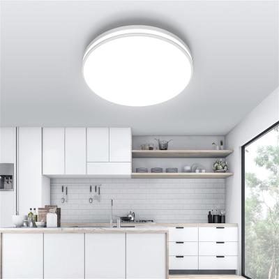 China Simple Install Ouesen New Arrivals 2022 Cool White 5000K Flush Mount Led Ceiling Light 20W IP44 Waterproof Indoor Led Round Ceiling Light for sale