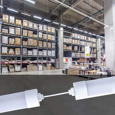 China Garage 45W Quality Assurance CE ROHS 4500LM PC Material Led Batten Light Led Triproof Light for sale