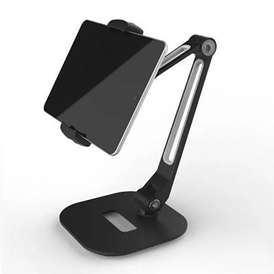 China Universal Metal Base 360 ​​Rotation 4-13 Inch Metal 205D Foldable Lazy Tablet Holder Multifunctional Mobile Phone Stand Holder for sale