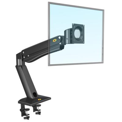 China NB45 Aluminum Alloy Shock Absorber Thumb LED LCD TV Mount Motion Monitor Holder Arm Load 2-15kgs VESA 75/100mm 24-42 full for sale