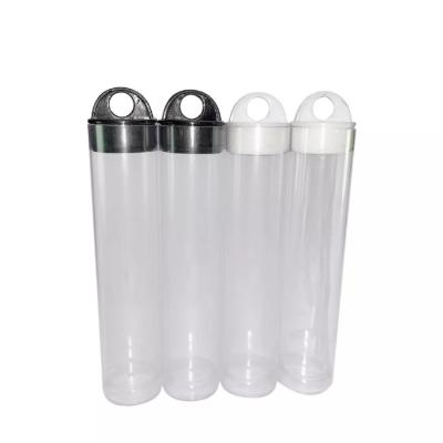 China 20 19 88mm Corrosion Resistant Empty Custom Plastic Plastic Child Resistant PC Tube Containers Tube Cartridge Tubes for sale